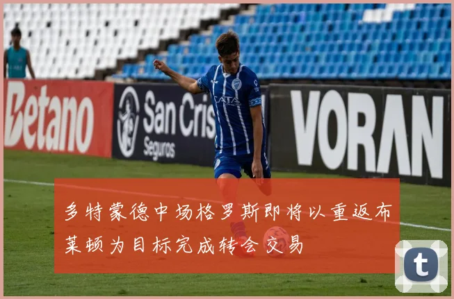 多特蒙德中场格罗斯即将以重返布莱顿为目标完成转会交易